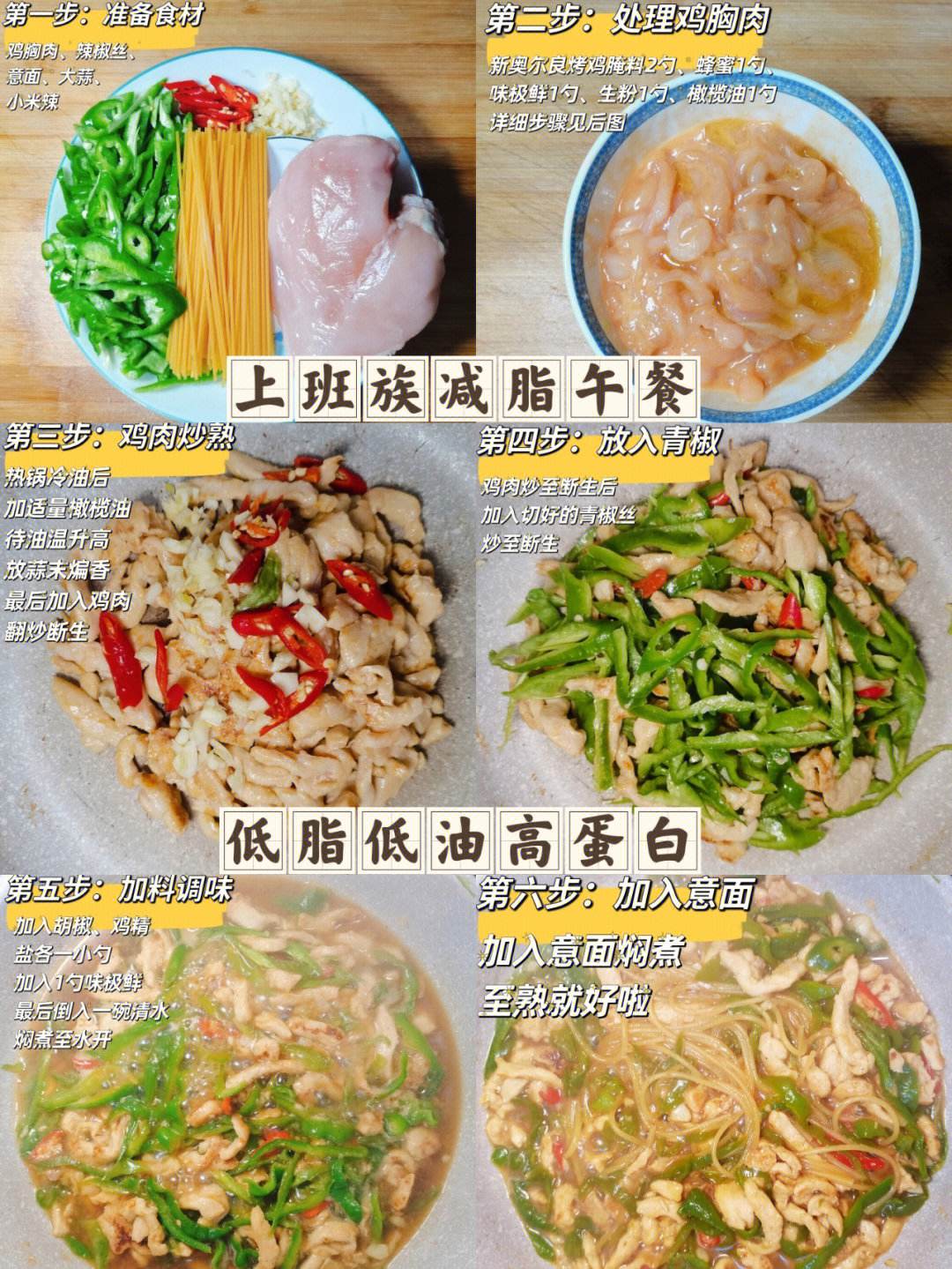 意大利面与鸡肉的健康搭配方法